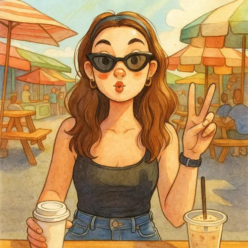 手绘插画