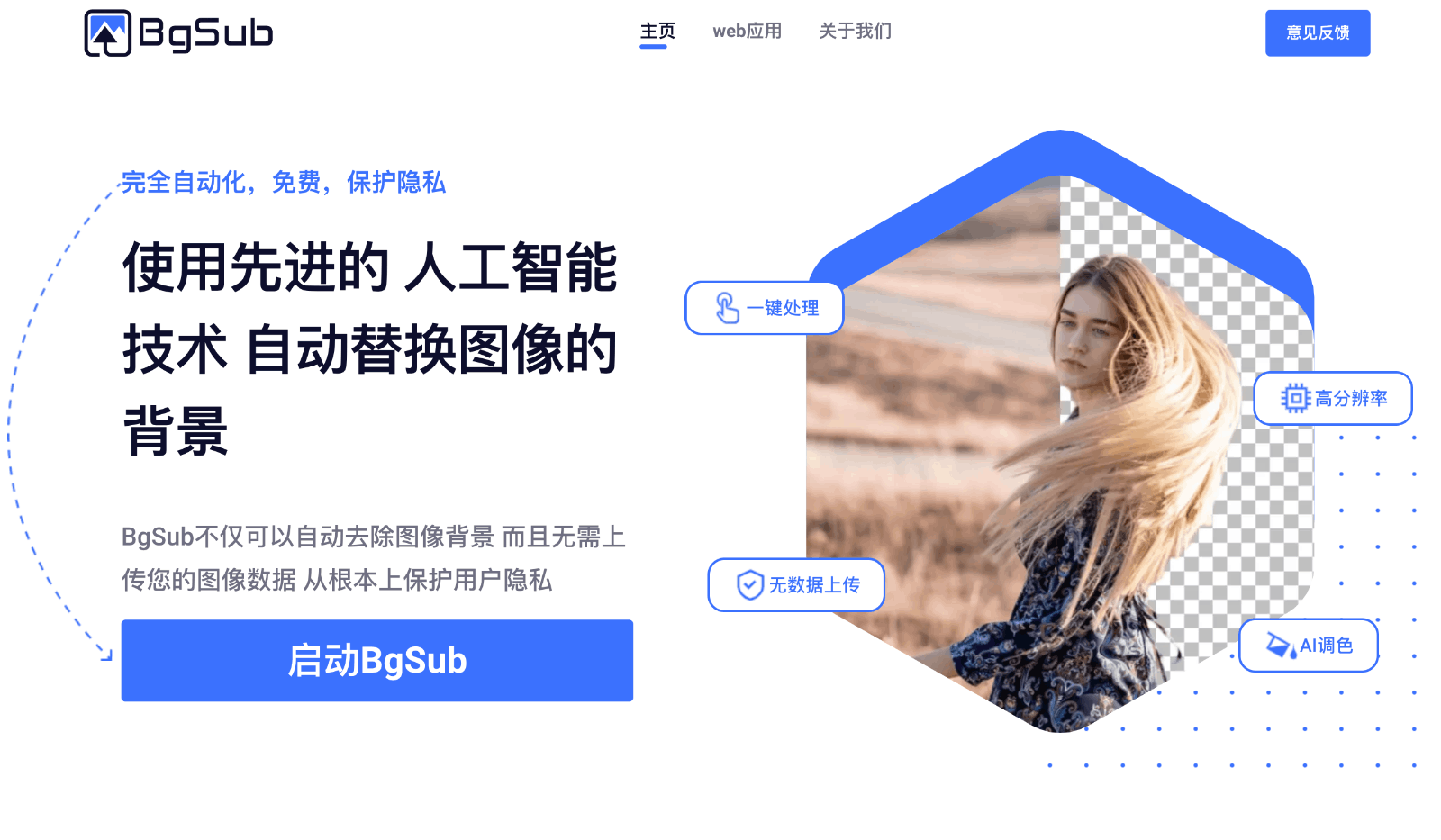 BgSub 去除图像背景