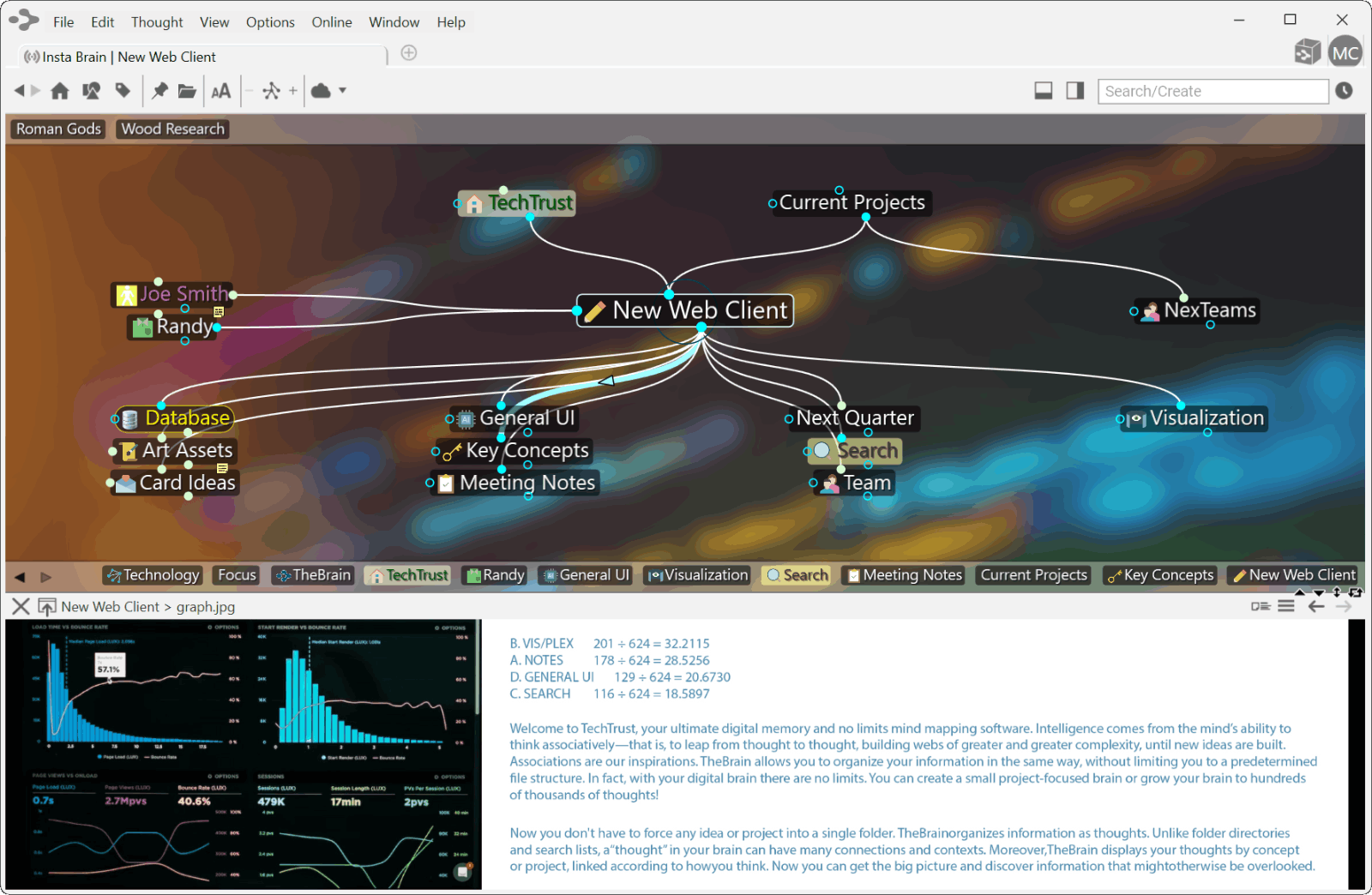 TheBrain 3D思维导图