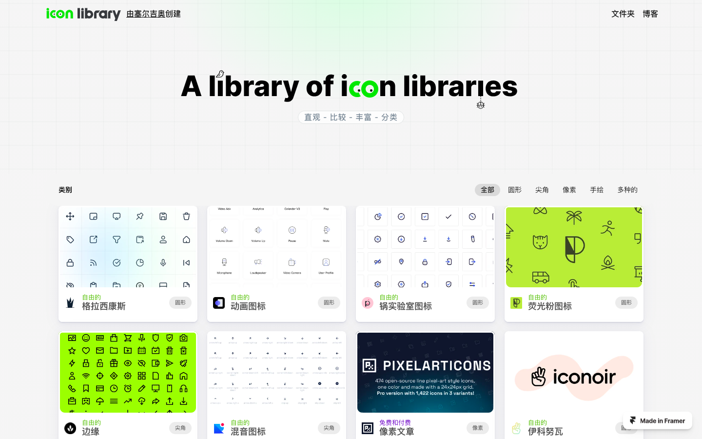 IconLibrary 图标库