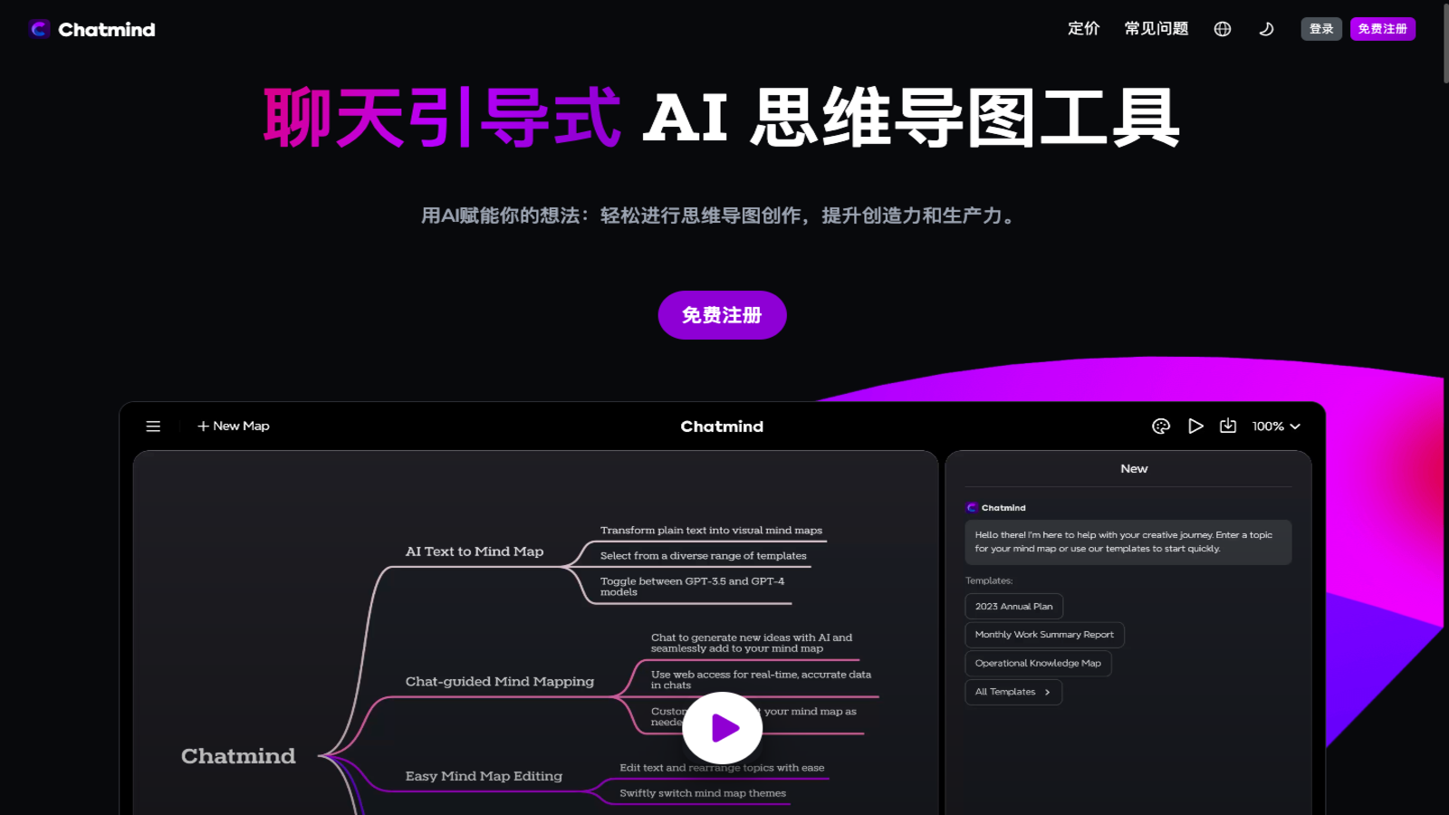 Chatmind - AI思维导图