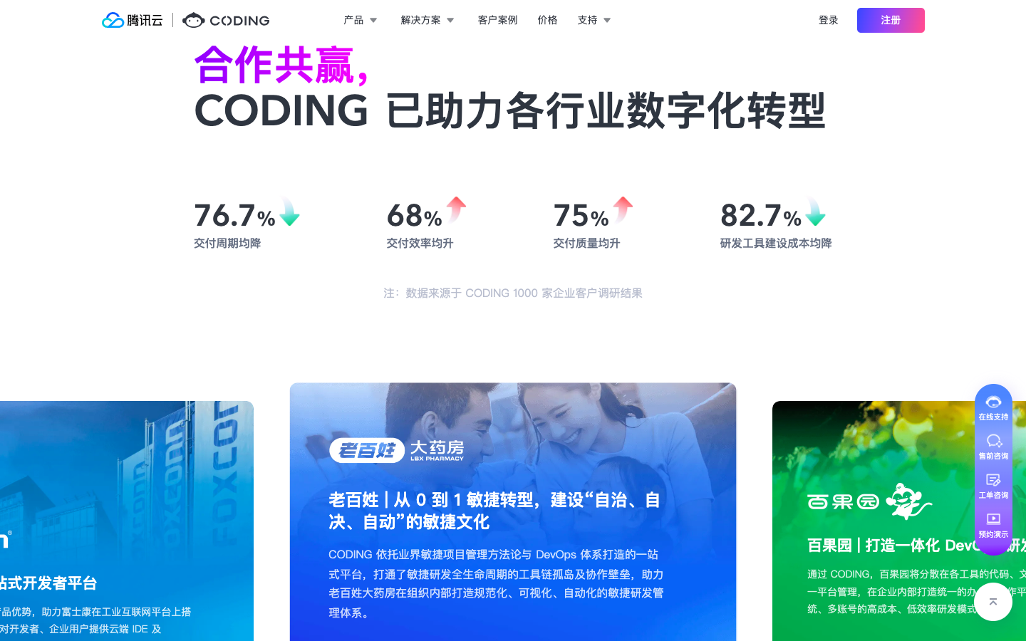 腾讯云 CODING DevOps