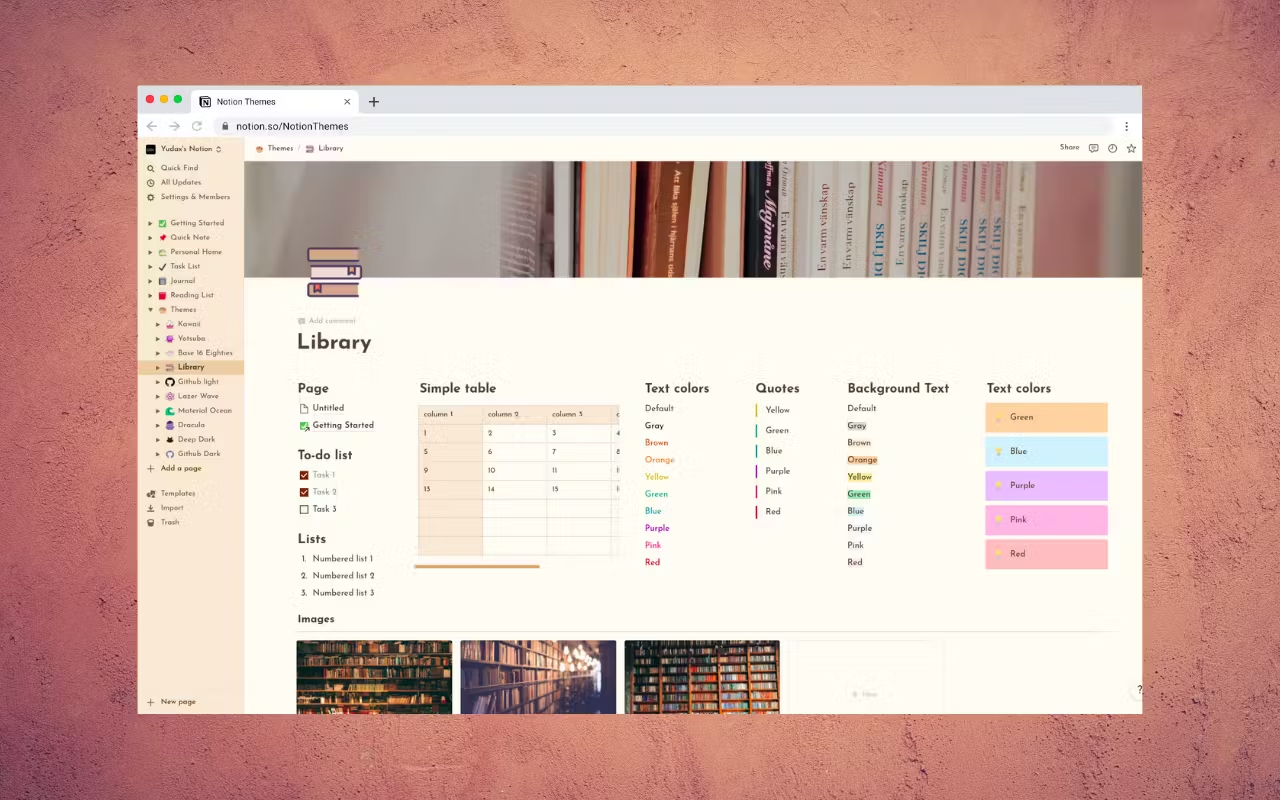 Notion Themes