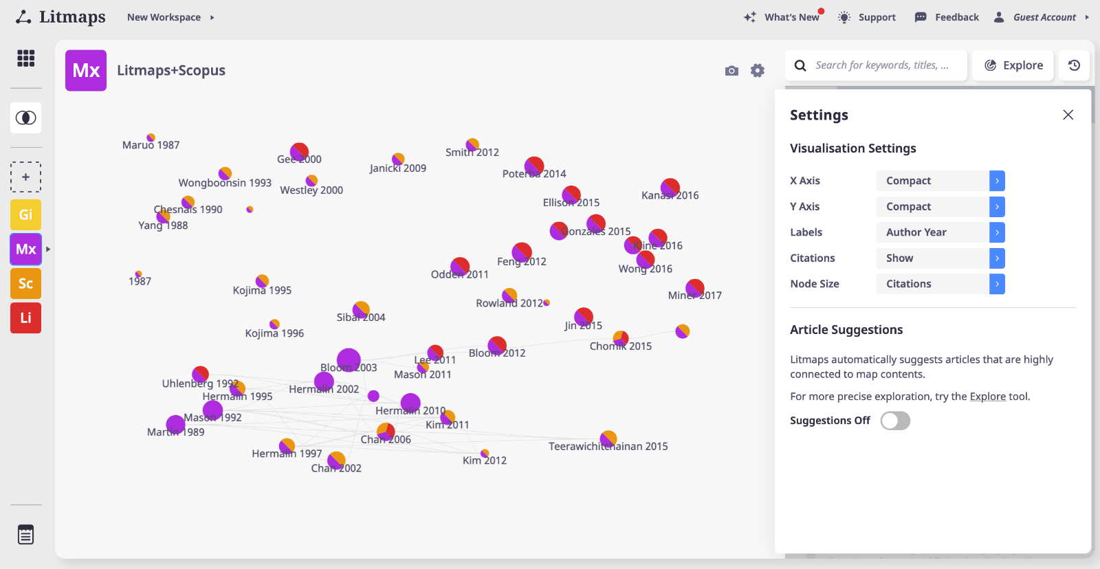 Litmaps 科研文献检索