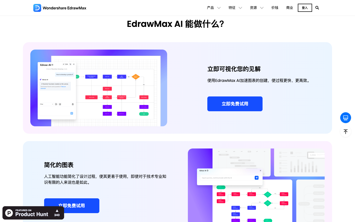 EdrawMax AI流程图