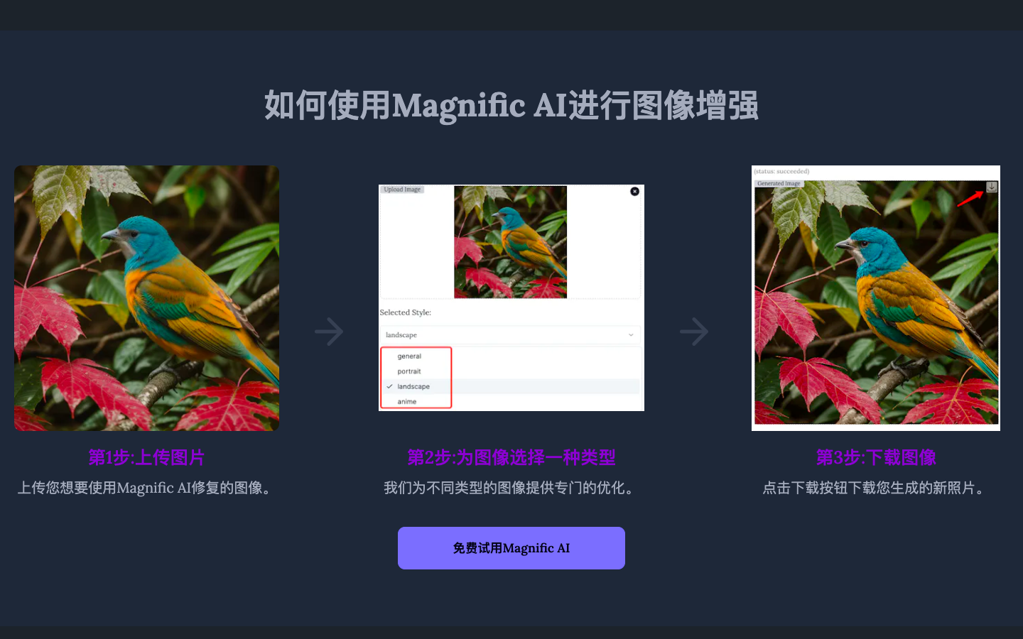 Magnific AI图像增强