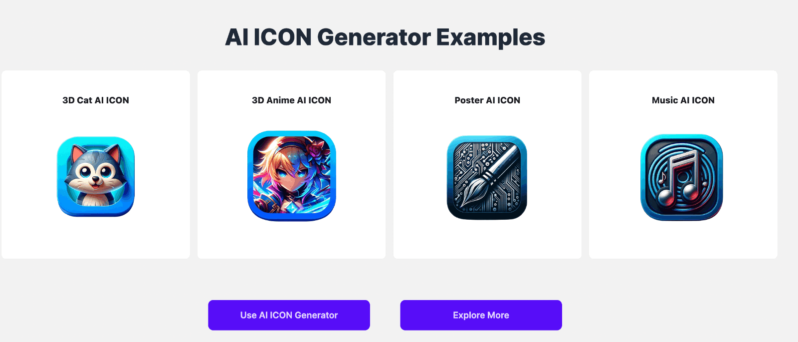 AI ICON Online - AI图标生成