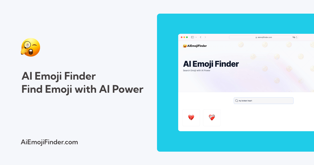 Ai Emoji Finder - AI表情符号搜索