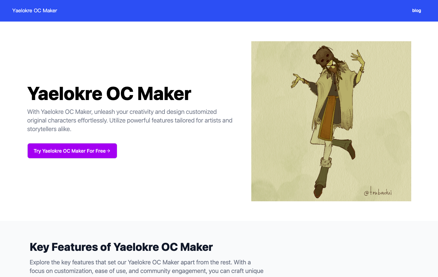 Yaelokre OC Maker 定制原创角色