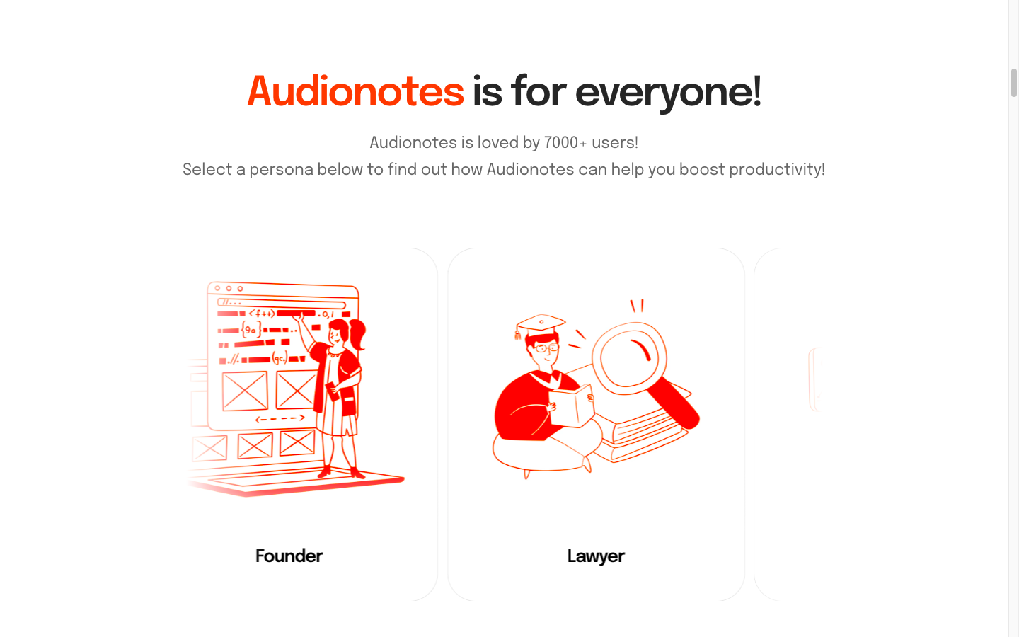 AudioNotes AI语音笔记