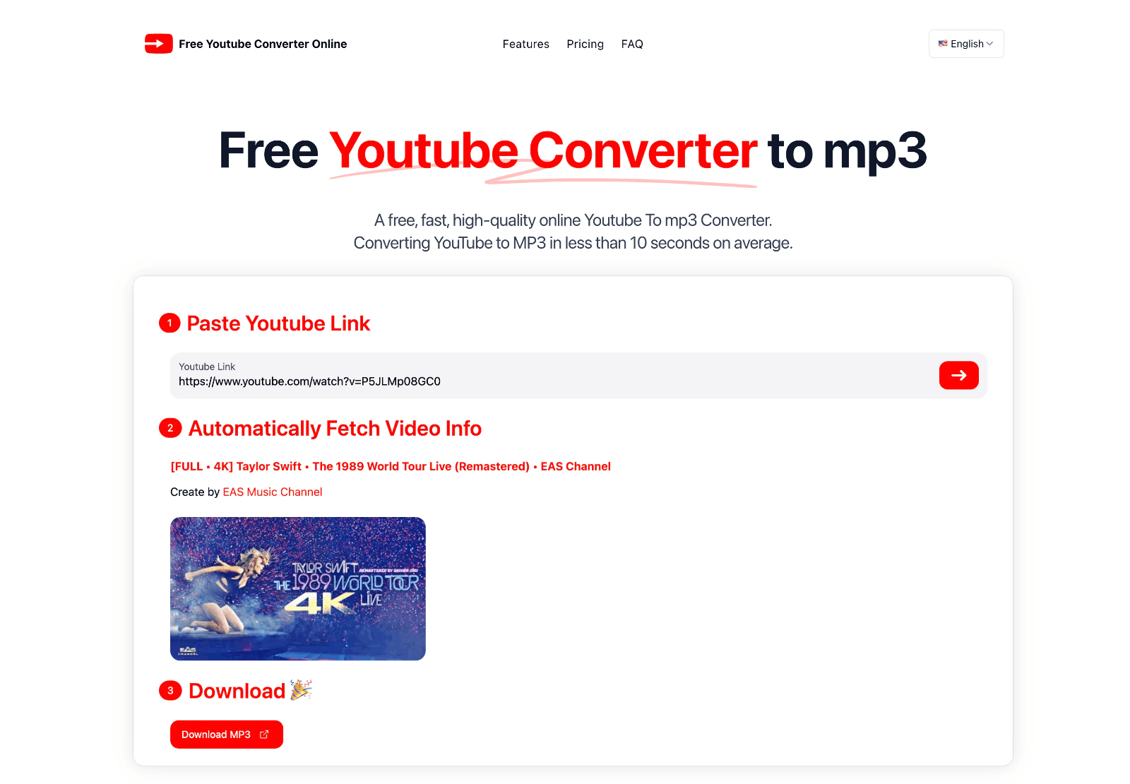 YouTube Convert视频格式转换