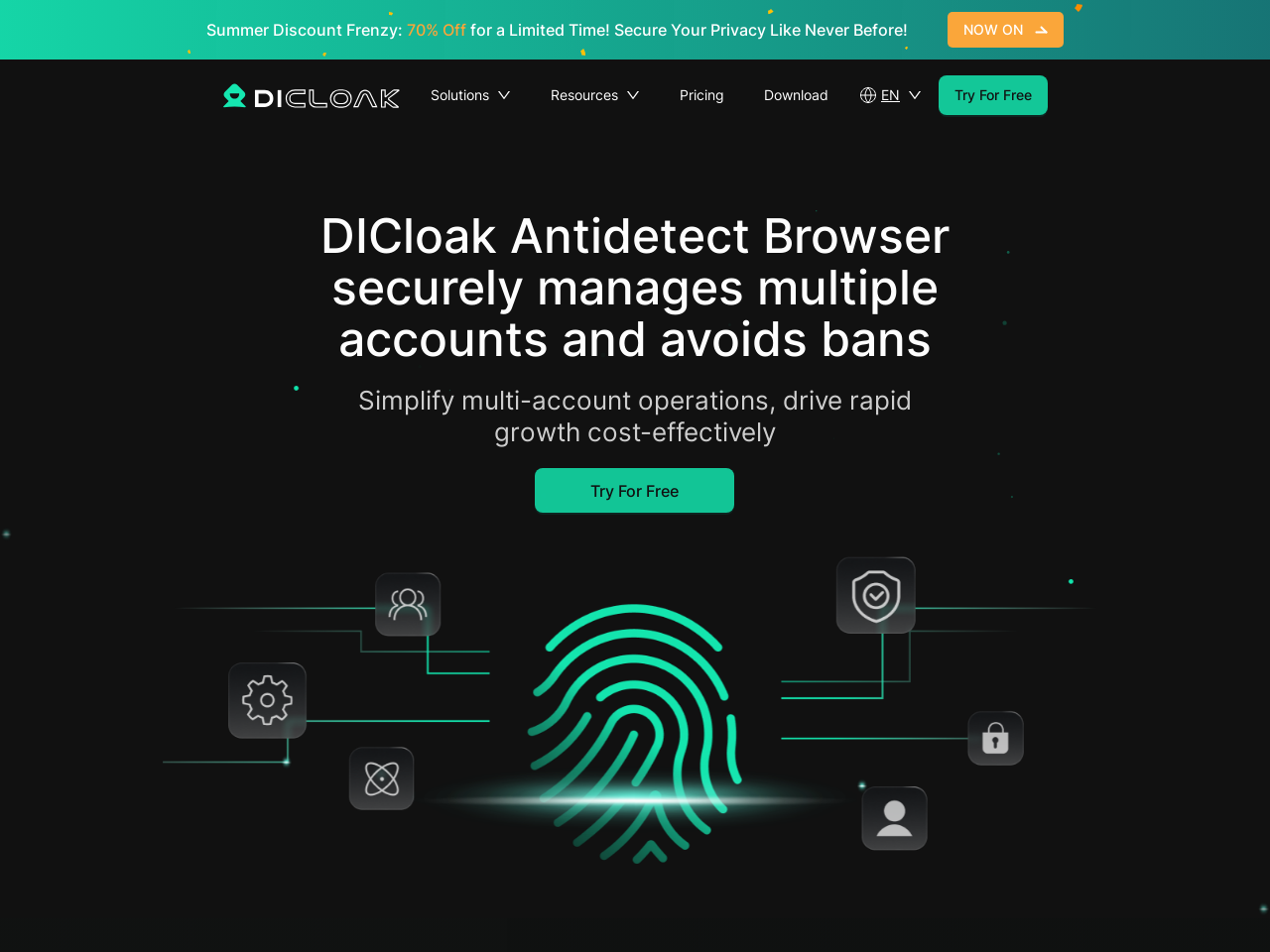 DICloak指纹浏览器