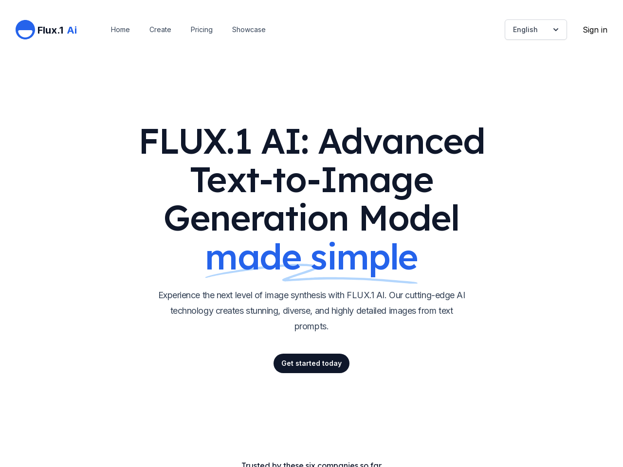 Flux1 AI 文生图