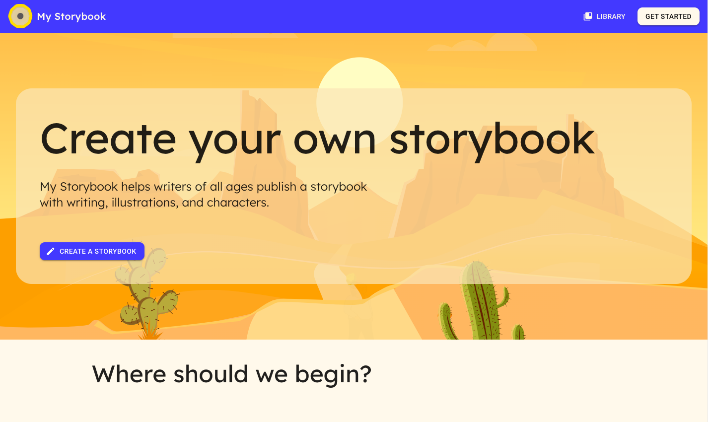 MyStoryBook AI绘本创作