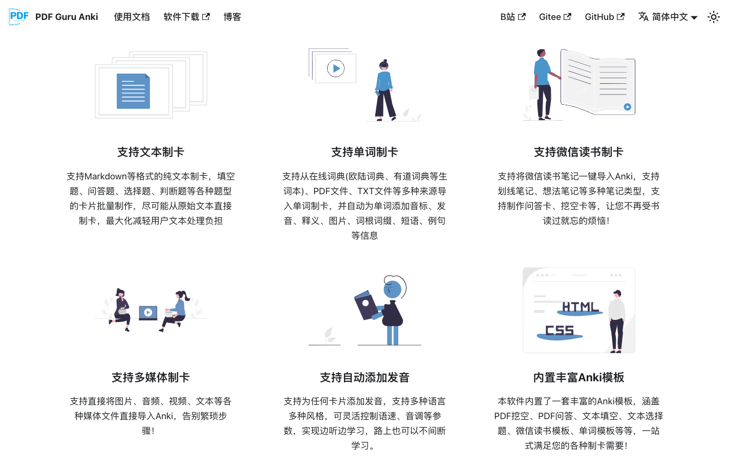 PDF Guru Anki 记忆强化