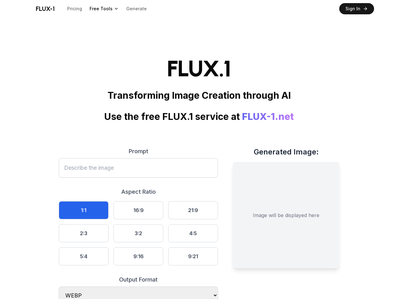 Flux-1 Pro AI图像生成