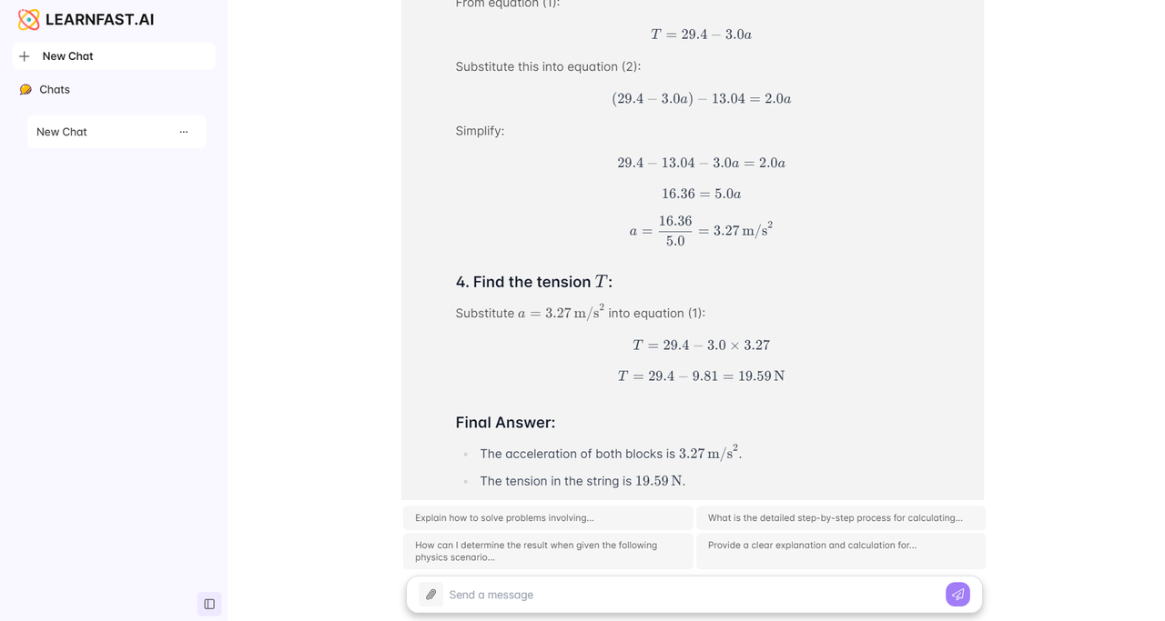 LearnFast AI物理解题