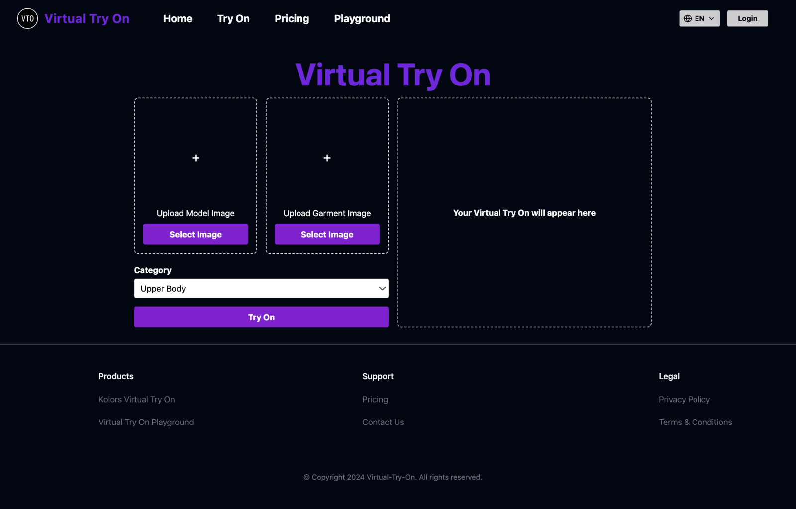 Kolors Virtual Try On — AI虚拟试衣