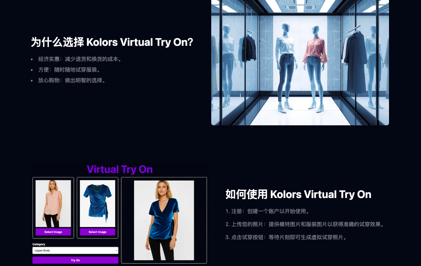 Kolors Virtual Try On — AI虚拟试衣