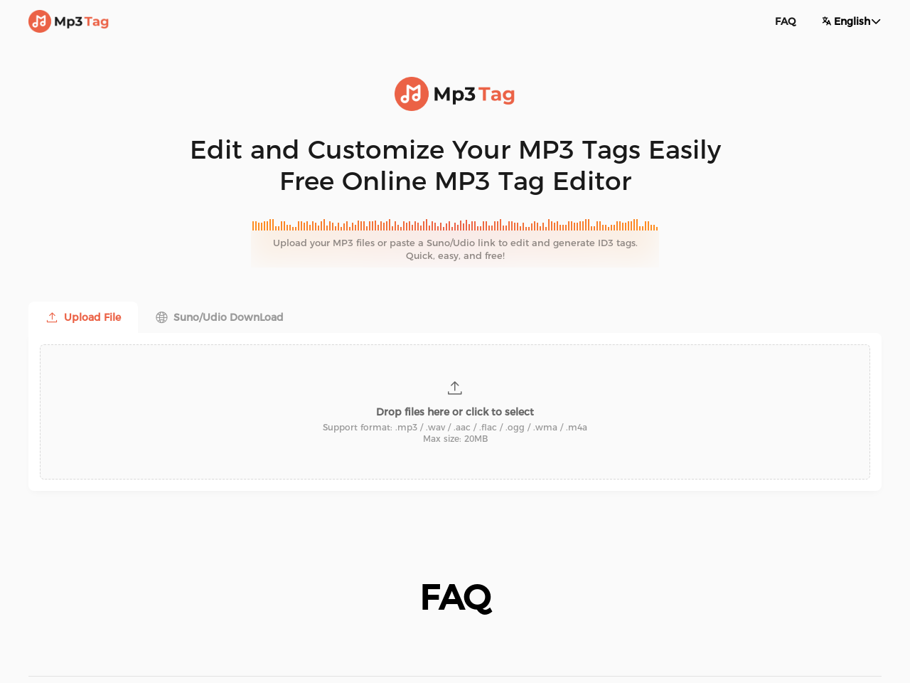 MP3Tag - MP3 标签编辑器