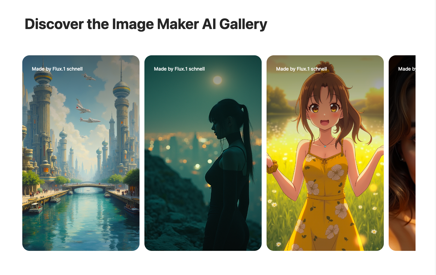ImageMakerAi - AI 图片生成