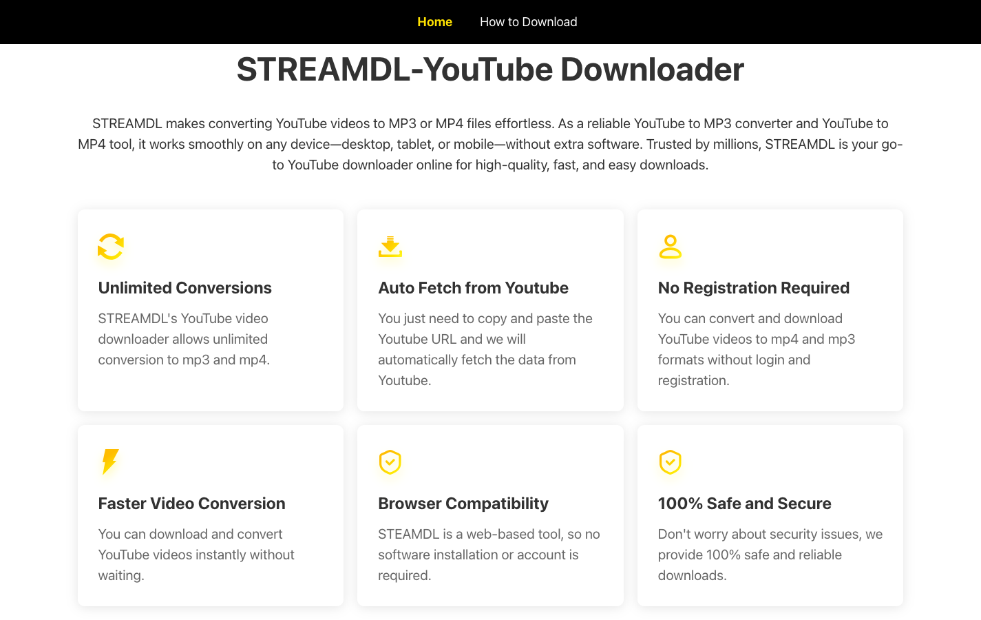 Streamdl - YouTube视频下载器