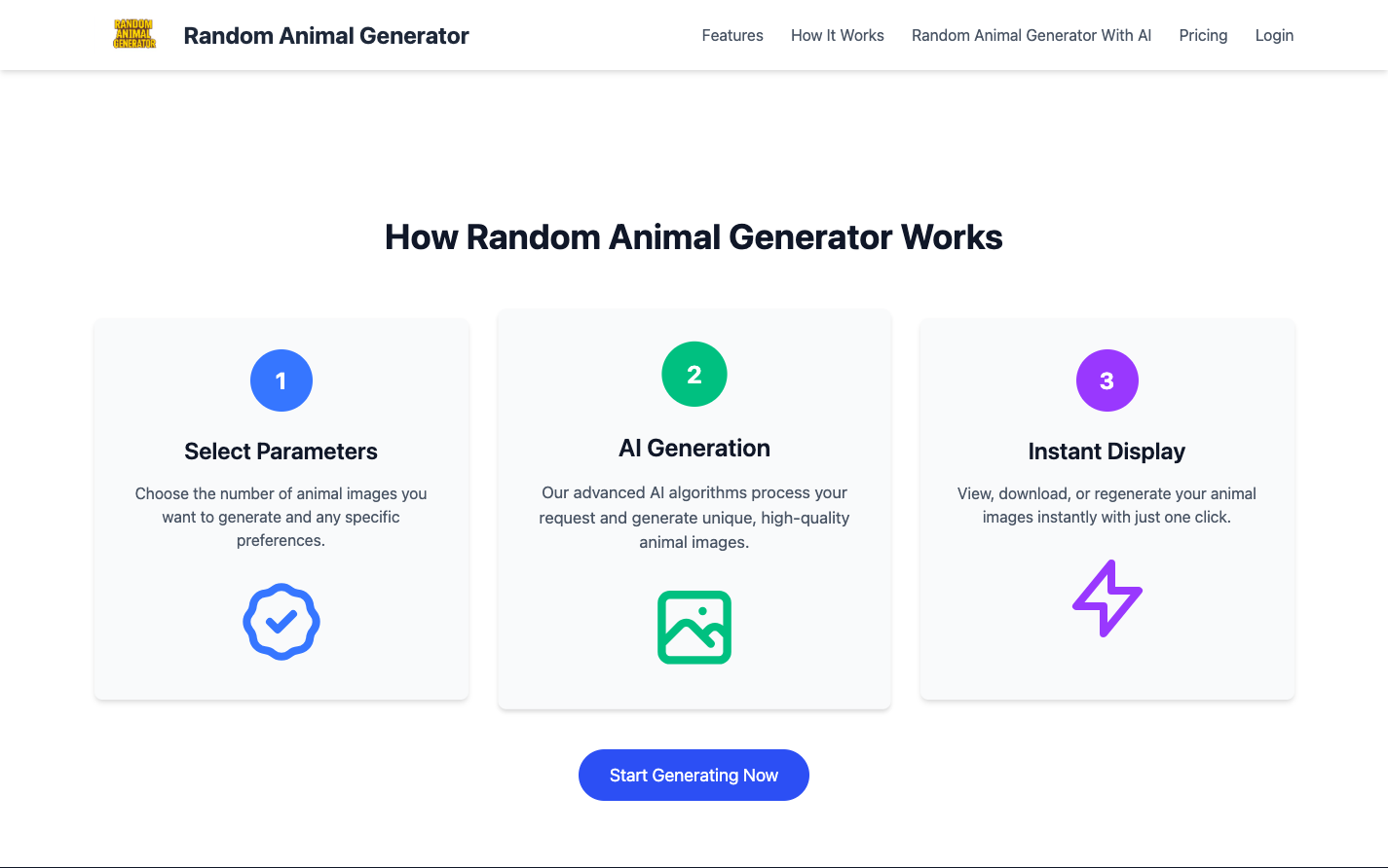 Random Animal Generator 随机动物生成器