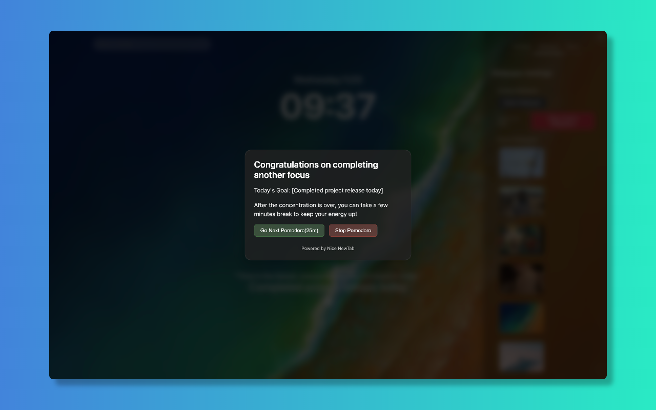 Nice NewTab 极简新标签页