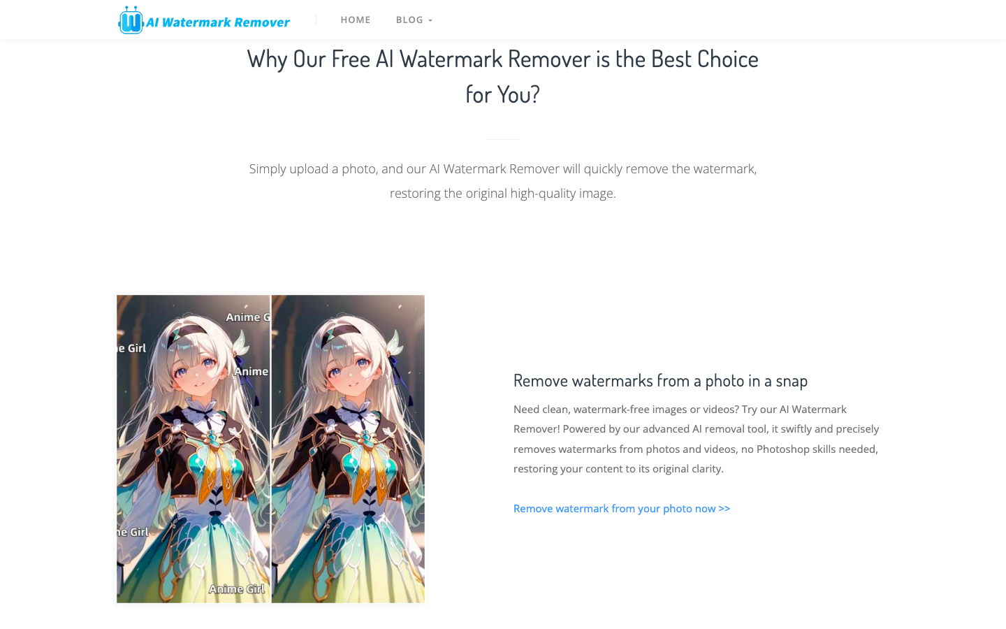 AI Watermark Remover—AI水印去除