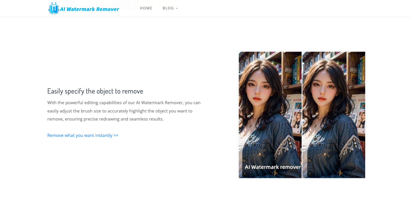AI Watermark Remover—AI水印去除