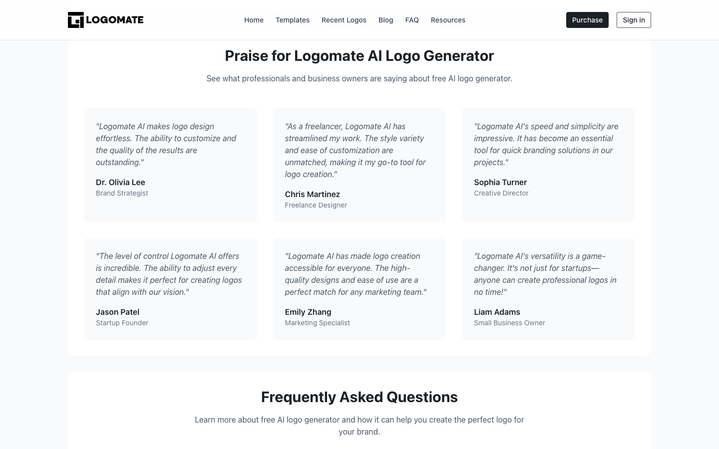 LogoMate - AI Logo生成器