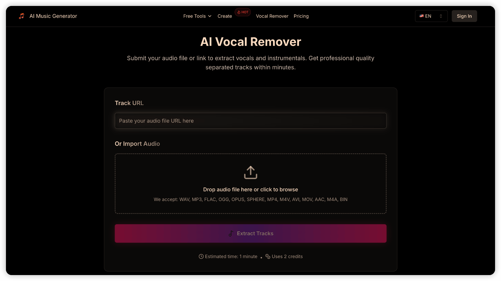 AI Music Generator - AI 音乐生成器