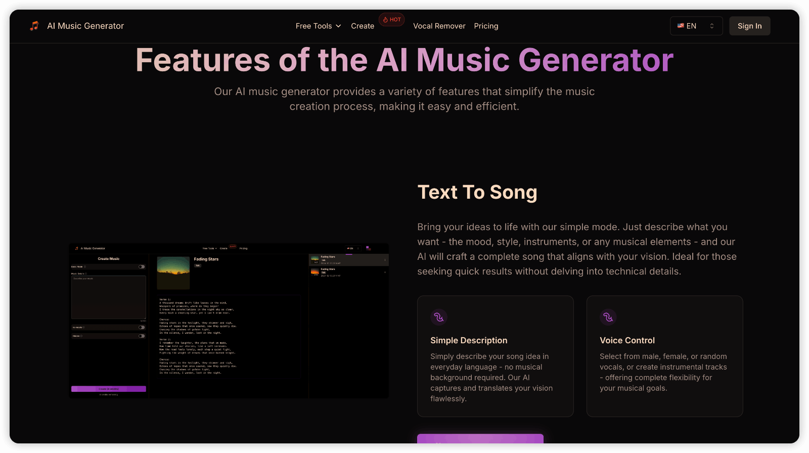 AI Music Generator - AI 音乐生成器
