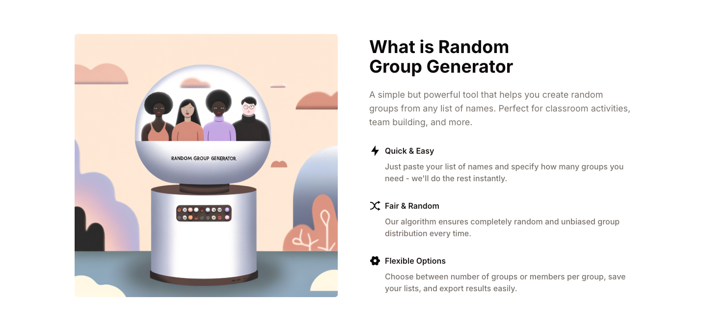Random Group Generator 随机分组