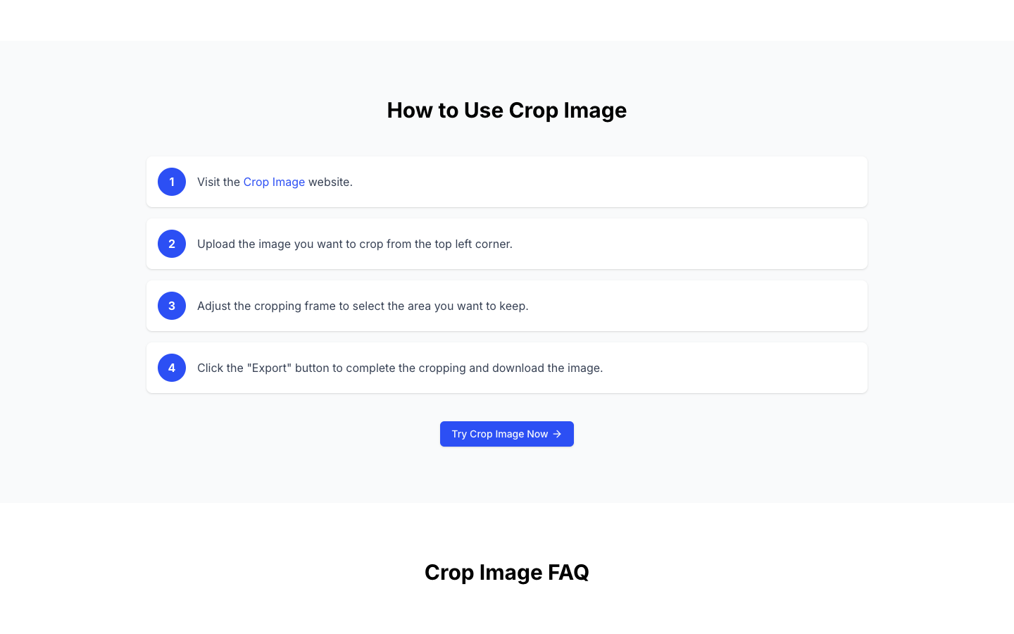 Crop Image 图片剪裁