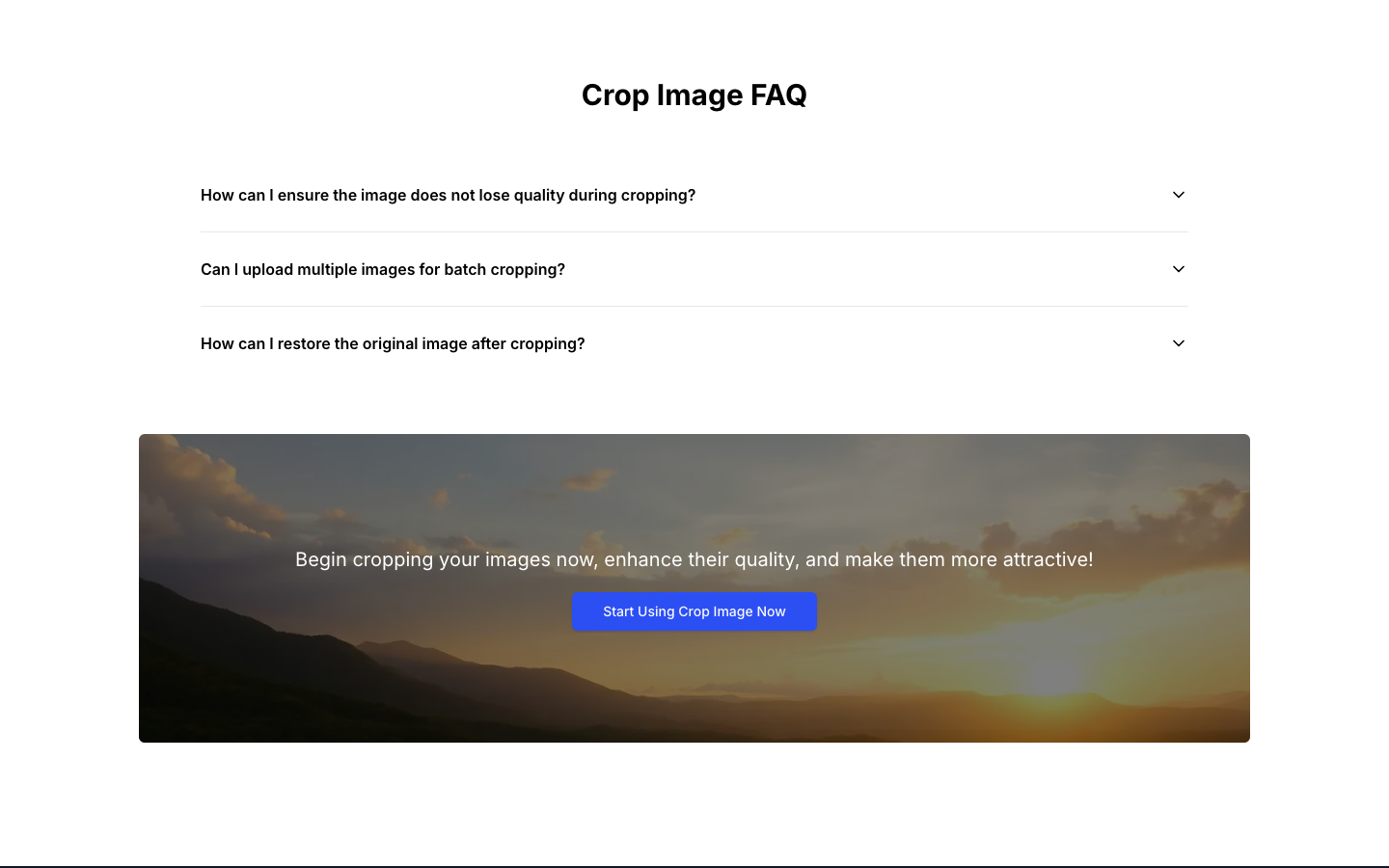 Crop Image 图片剪裁