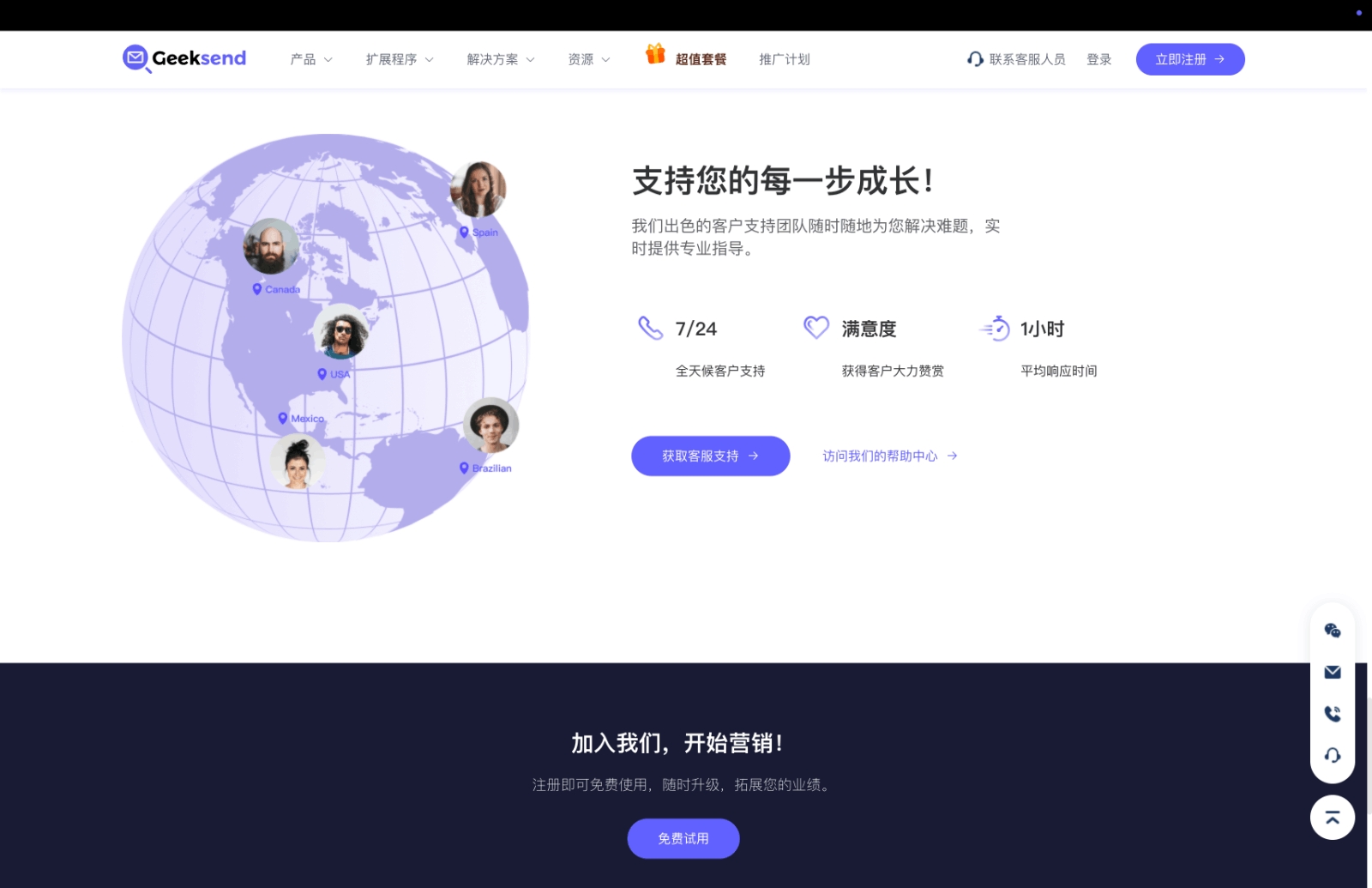 Geeksend 自动化邮件营销