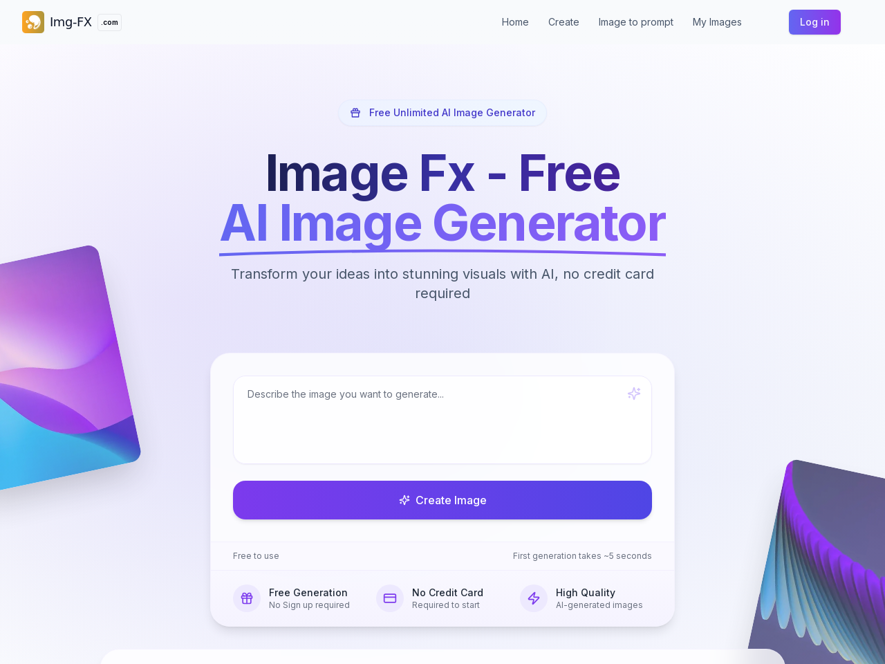Image Fx - AI图片生成器