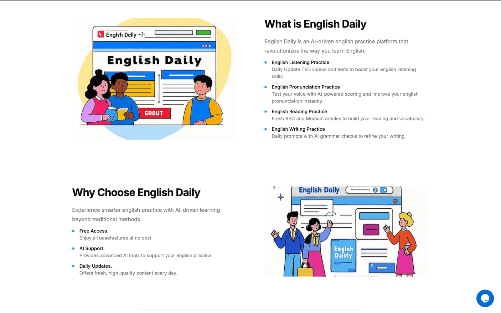 English Daily - AI英语练习