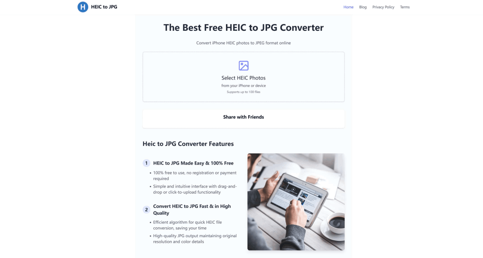 HEIC to JPG - HEIC图片格式转换