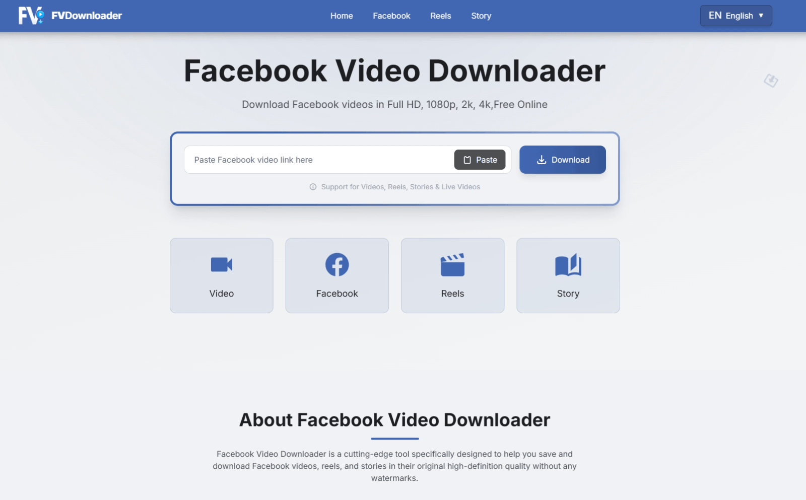 FVDownloader - Facebook视频下载