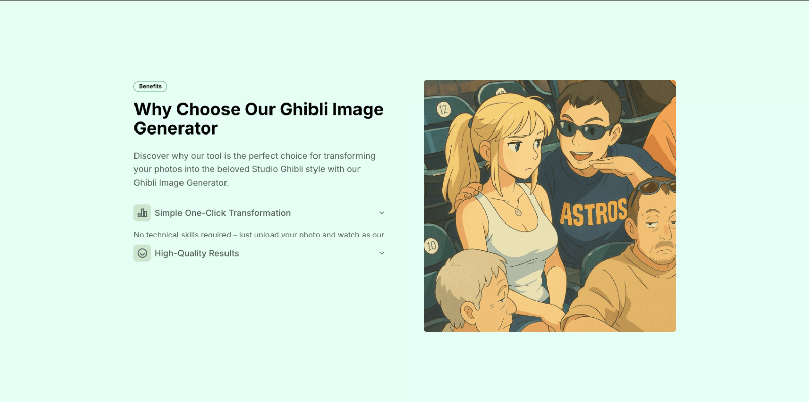 GhibliImage 吉卜力风格AI图片生成器