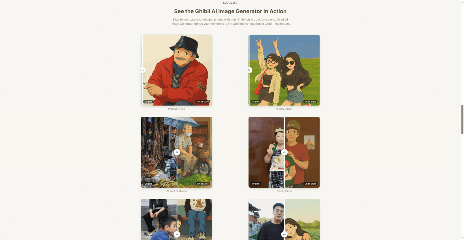 Ghibli AI Image Generator 吉卜力风格图片生成器
