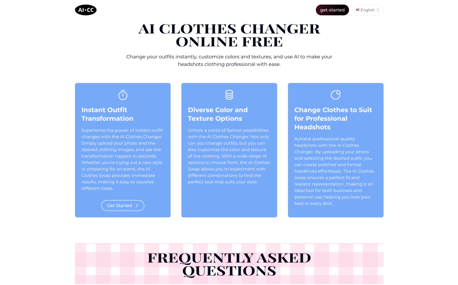 AI Clothes Changer AI换衣