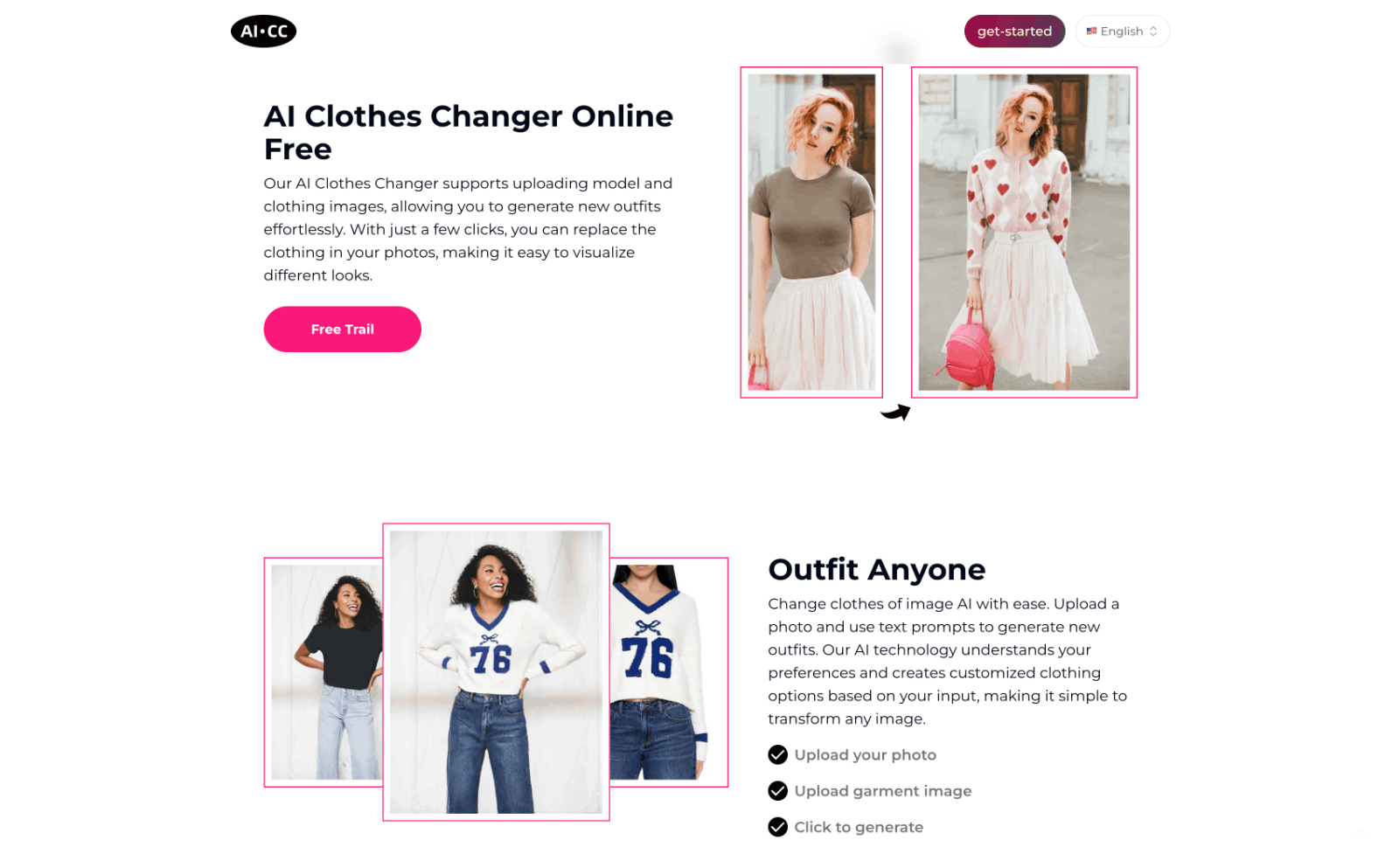 AI Clothes Changer AI换衣