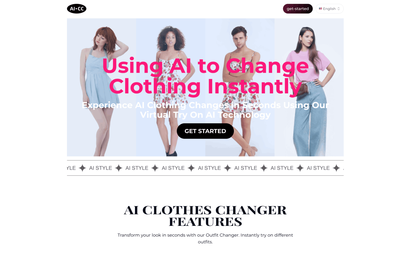AI Clothes Changer AI换衣
