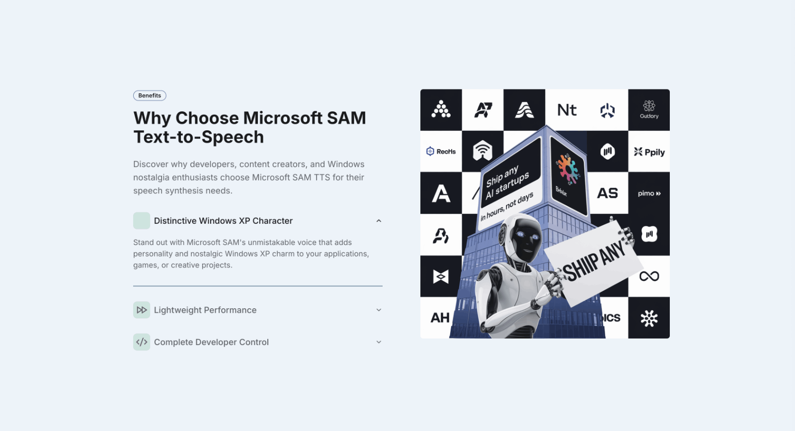 SAM TTS 语音合成器