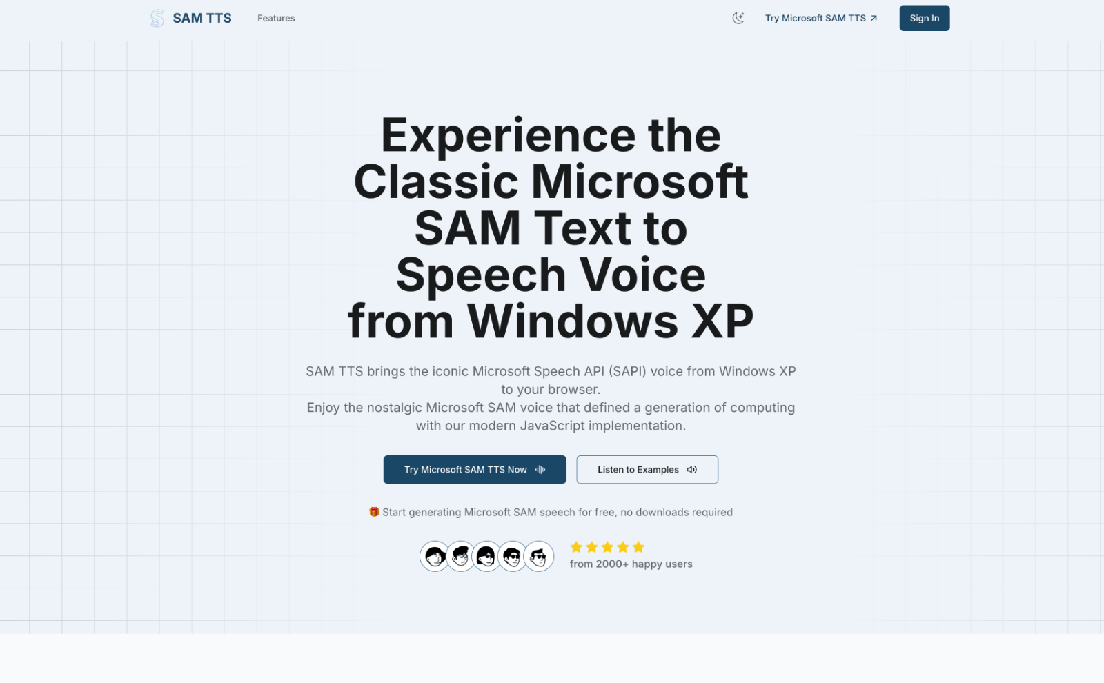 SAM TTS 语音合成器